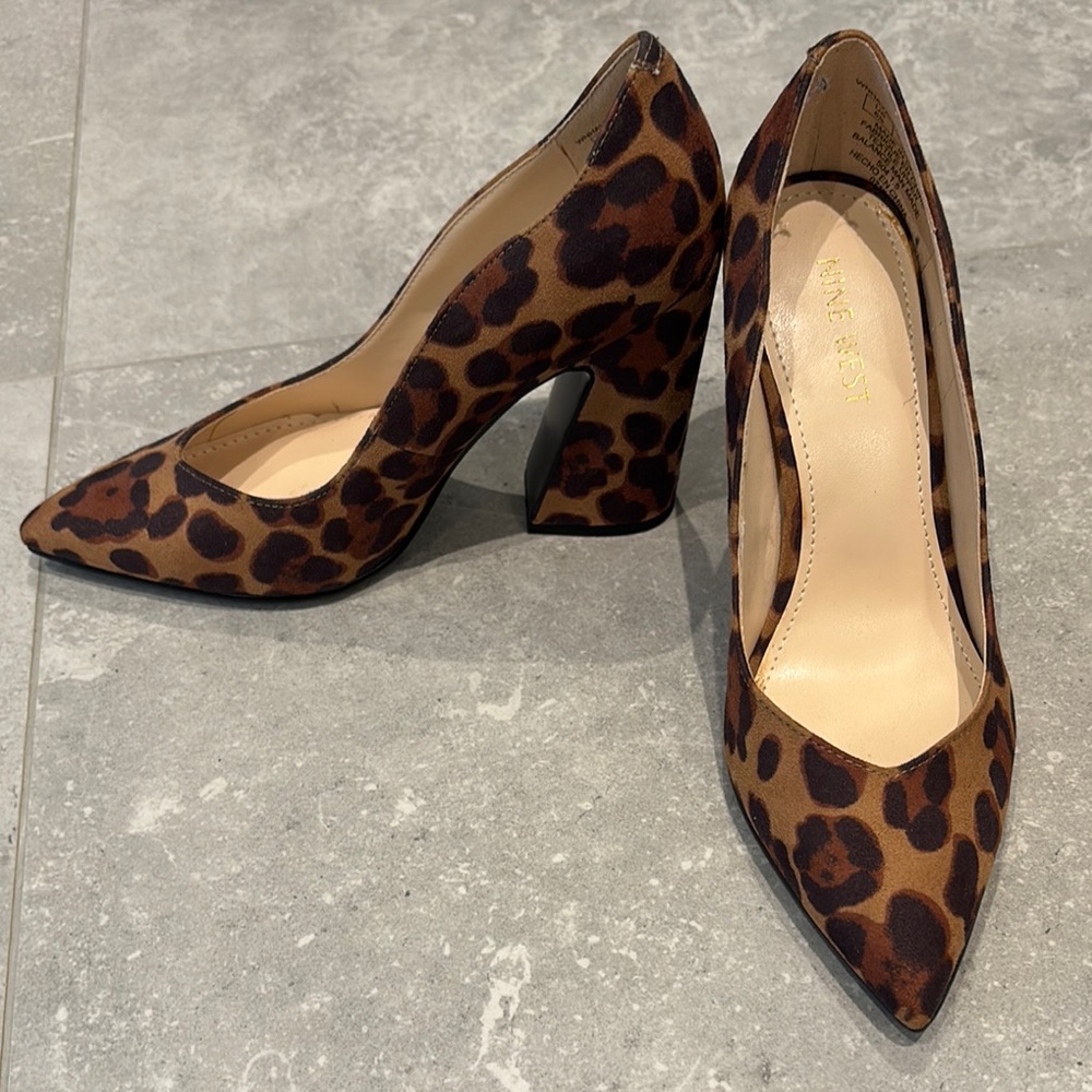 Nine West Leopard Print Women's Heels